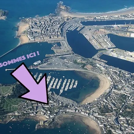 Aquaroom Rdc - 50m - Rue Gratuite Saint-Malo